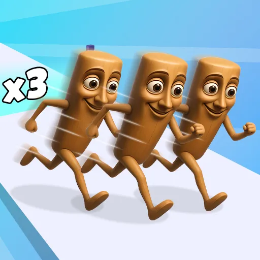 Brainrot Mob Clash 3D: Merge Stickman Army & Battle