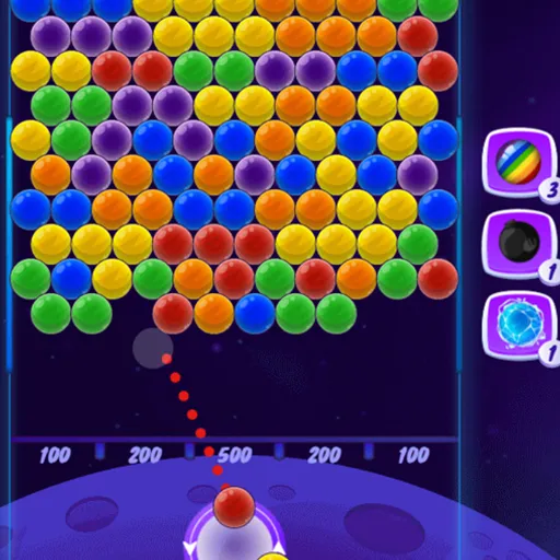Bubble Shooter Aura | Relaxing Glow Bubble Game