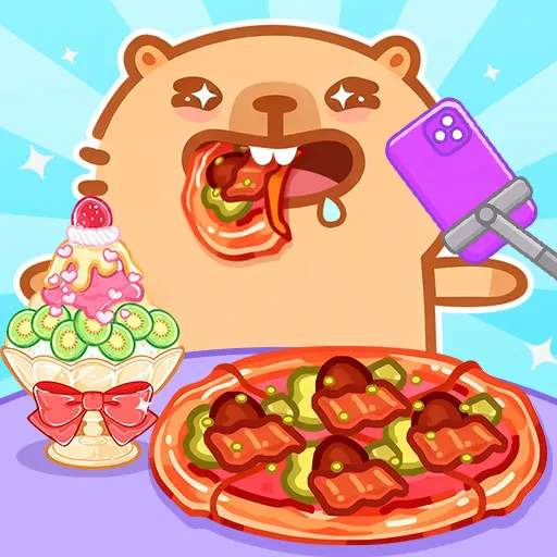 Capybara Mukbang ASMR Game - Free Cooking & Eating Simulator