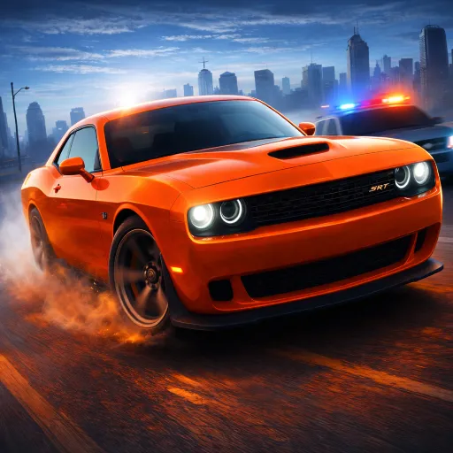 Challenger City Driver: Muscle Car Racing & Stunt Game