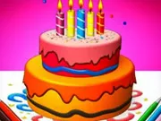 Coloring Book: Cake - A Sweet Digital Art & Painting Game for Kids & Family