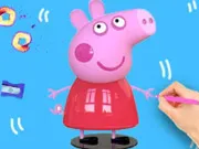 Peppa Pig Coloring Book Online | Free Cartoon Drawing Game for Kids