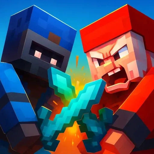Craft of Wars | Epic Red vs Blue PvP Battle Game