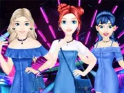 Denim Dress Fashion: Denim Party Dress Up & Style Game
