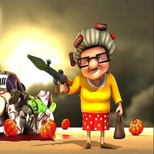 Granny's Last Stand: Zombie Shooter Survival Game
