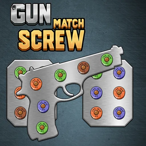 Gun Match Screw: Weapon Puzzle Game - Solve Bullet Screw Puzzles