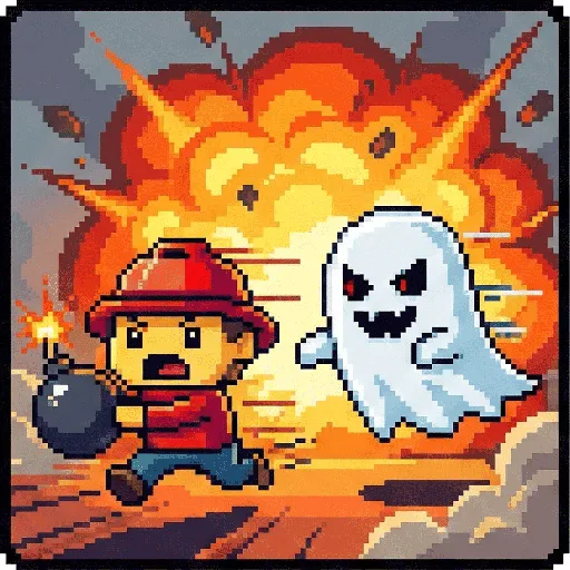 Kaboom Miner | Explosive Boulder Dash Puzzle Game