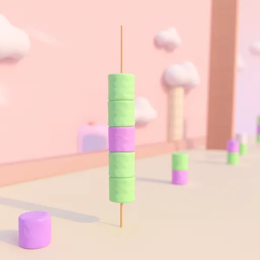 Marshmallow Rush - Stack & Run Game Online