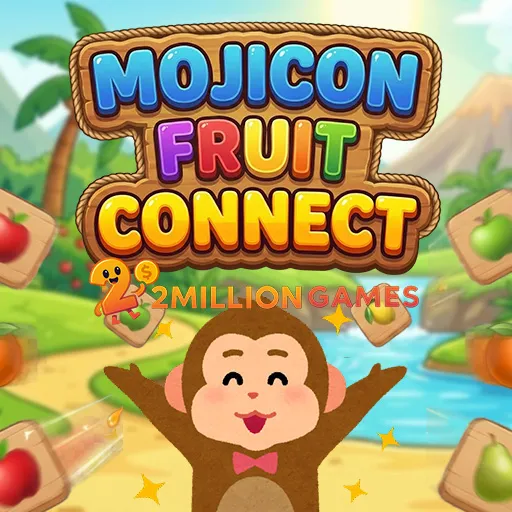 Mojicon Fruit Connect: Match Emoji Tiles Puzzle Game
