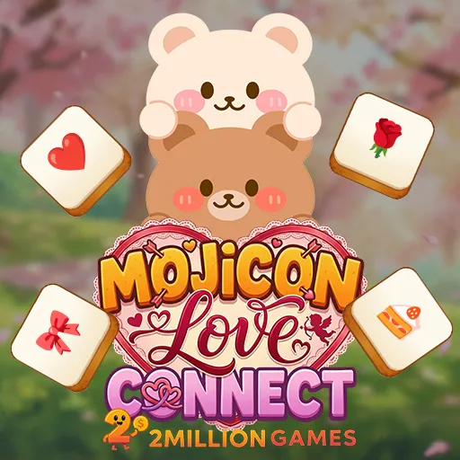 Mojicon Love Connect: Match 3 Puzzle Game - Merge Sweet Tiles