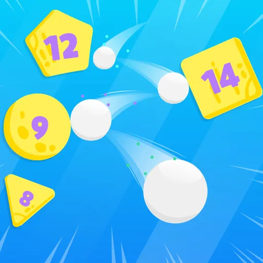 Physics Balls Game | Break Bricks in One Shot!