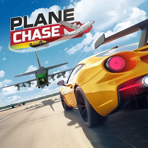 Plane Chase - Ultimate Car Driving Game & Sky Heist Adventure