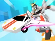 Robot Car Transform: Shape-Shifting Arcade Runner & Combat Game