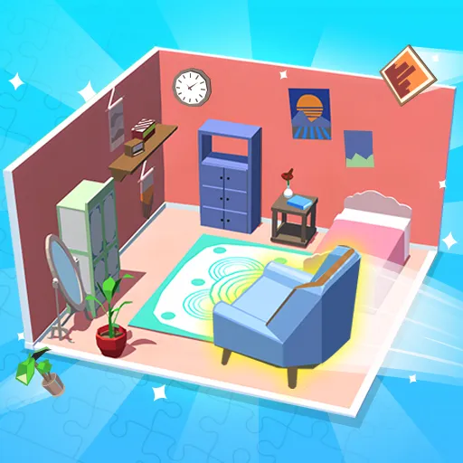 Room Sort Floor Plan - Home Design Puzzle Game