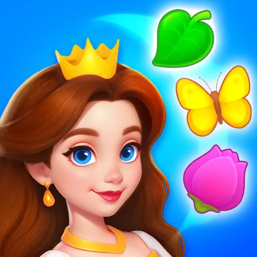 Royal Garden Match - Free Match 3 Puzzle Game Online