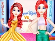 Royal Style Vs Modern Style: Mermaid Fashion Dress Up Game