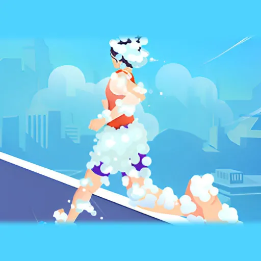 Running In Foam - Endless Runner Foam Adventure Game