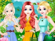Spring Fashion Color Dress Up: Girls Fashion Game 2024