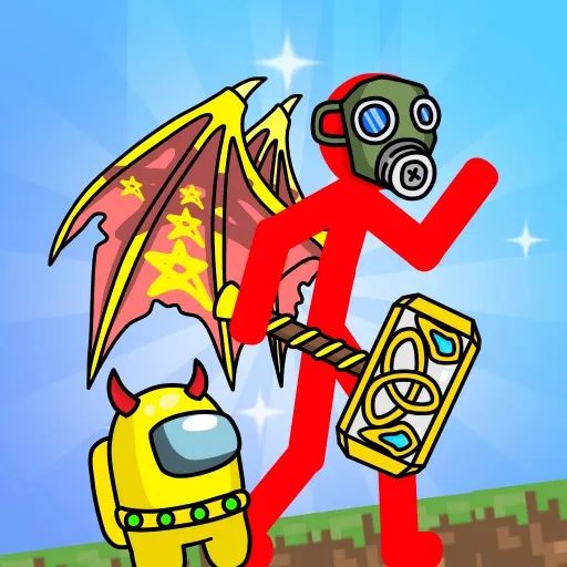 Stickman Mega Boss: Battles - Fight Mobs & Defeat Mega Bosses!