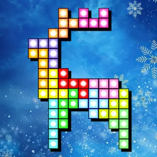 Winter Tetrix Trails: A Cozy Snowy Puzzle Game